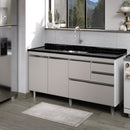 ARMÁRIO COLISEU C/PIA RORALIT INOX