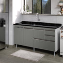 ARMÁRIO COLISEU C/PIA RORALIT INOX