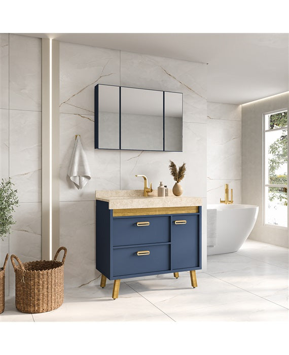 CONJ. MODENA 900 COM PÉS OPCIONAIS E CUBA EMBUTIDA