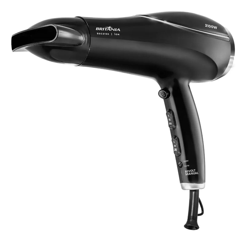 SECADOR DE CABELOS BRITÂNIA BIVOLT 2100W BSC2250 BIVOLT