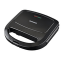 SANDUICHEIRA E GRILL ELÉTRICA ESSENCIAL ITATIAIA 750W 127V ANTIADERENTE PRETO,
