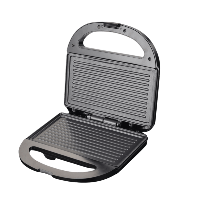 SANDUICHEIRA E GRILL ELÉTRICA ESSENCIAL ITATIAIA 750W 127V ANTIADERENTE PRETO,