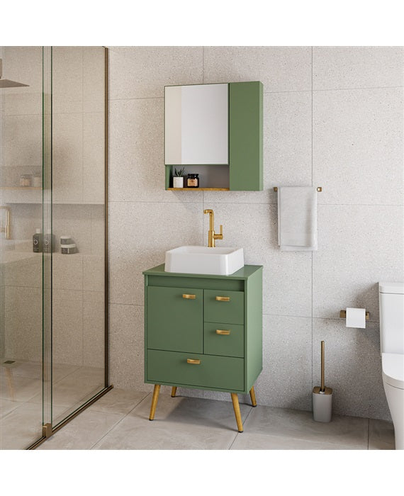 CONJ. VENEZA 600 COM PÉS OPCIONAIS E CUBA DE APOIO