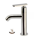 TORNEIRA ABS LAVATÓRIO ALTA PRATICO 1/4 V