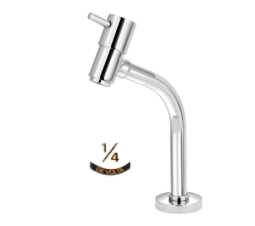 TORNEIRA LAVATORIO FIXA 1/4V 16CM