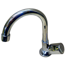 TORNEIRA LAVATÓRIO MESA BICA MÓVEL TUBO 3/4 VOLANTE METAL MVS
