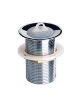 VÁLVULA TANQUE INJETADA ACETAL CROMADO 1. 1/4