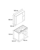 CONJ. LONDON 600 SUSPENSO E PIA DURATEC