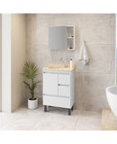 CONJ. LOTT 600 COM PÉS E CUBA EMBUTIDA