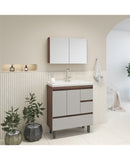 CONJ. LOTT 800 COM PÉS E PIA DURATEC