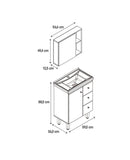CONJ. NEW CELTA 600 COM PÉS E PIA DURATEC