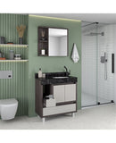 CONJ. ONIX 800 COM PÉS E CUBA EMBUTIDA