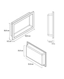NICHO THIN RETÂNGULAR EM DURATEC