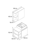 CONJ. TISZA 600 SUSPENSO