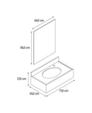 CONJ. BANCADA YARIS 700 SUSPENSO COM CUBA EMBUTIDA